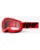100% Strata 2 Crossbrille Kinder rot clear