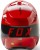Fox V1 Toxsyk Crosshelm rot mit TWO-X Race Brille