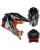 Oneal 2Series Crosshelm Spyde 2.0 schwarz orange mit TWO-X Race Brille