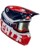 Leatt MX Helm Kit Moto 7.5 V23 mit 4.5 Goggle blau L blau