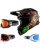 Oneal 3Series Crosshelm Crank 2.0 schwarz rot mit TWO-X Race Brille